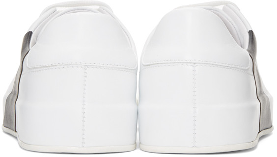 The Right Stripe For White: Moncler Remi Sneakers | SHOEOGRAPHY