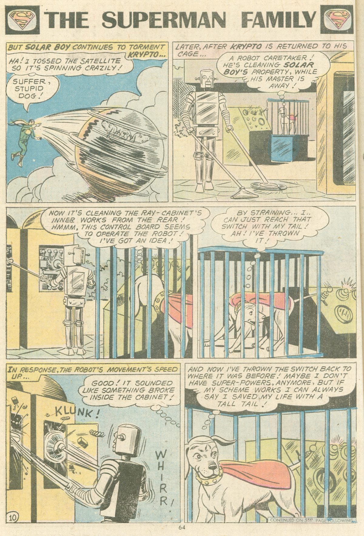 Read online The Superman Family comic -  Issue #169 - 64