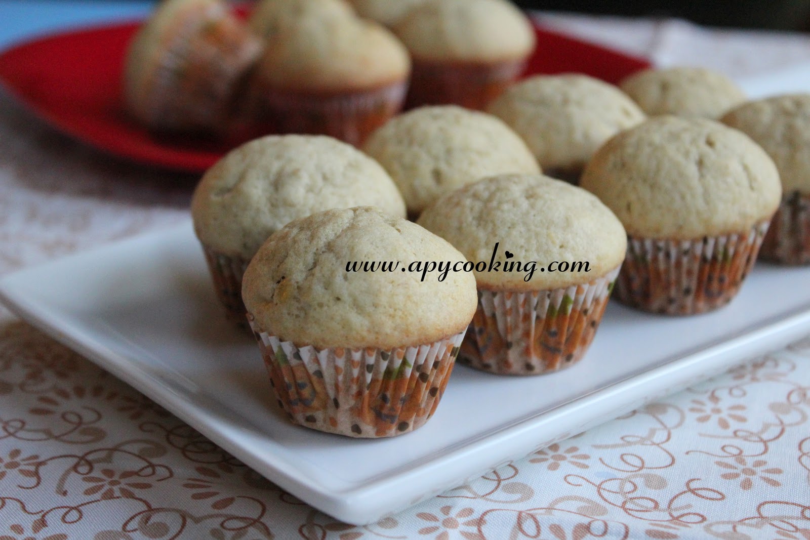 Apy Cooking Mini Banana Muffins