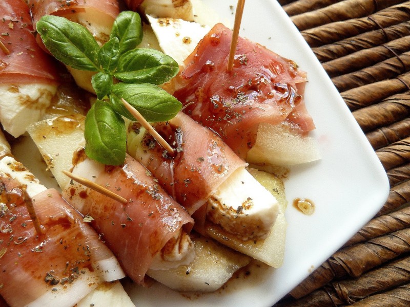 Przystawka z melona Pobite gary Barbary