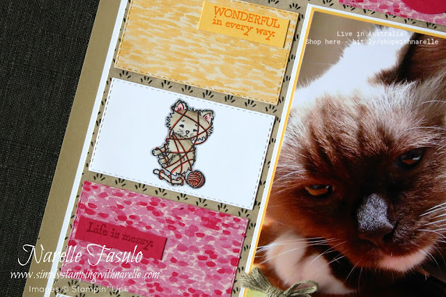 Have you seen the Pretty Kitty stamp set? So much fun to colour. See it here - http://bit.ly/shopwithnarelle