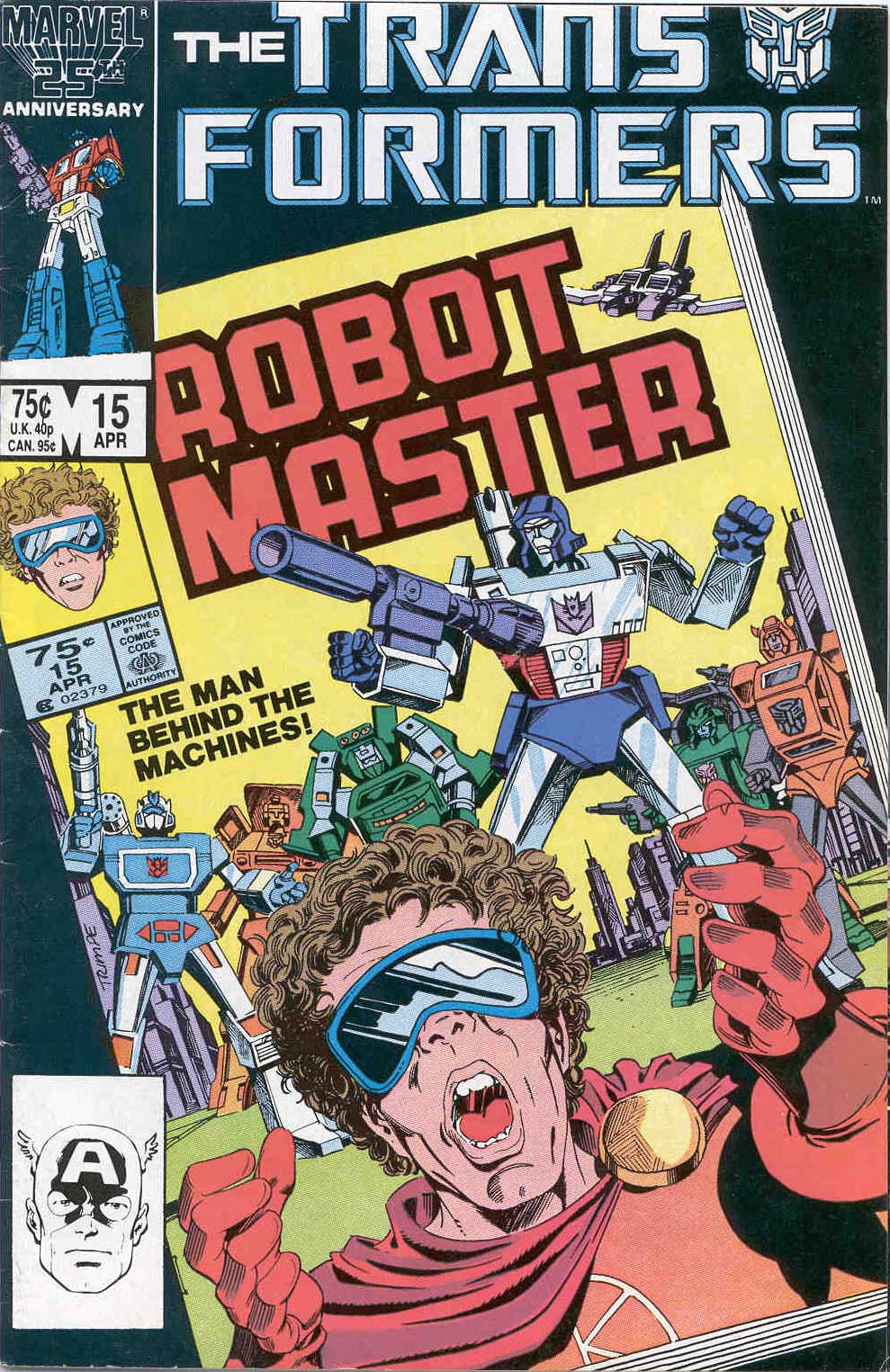 Read online The Transformers (1984) comic -  Issue #15 - 1
