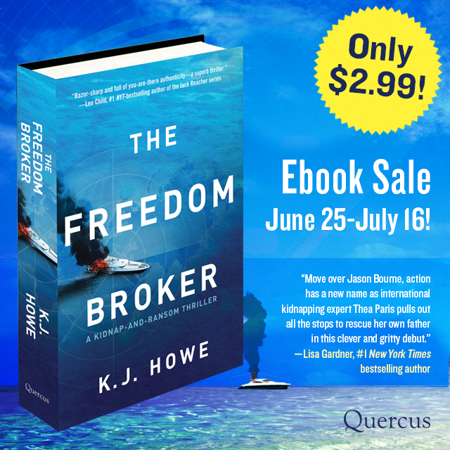 Book Spotlight & Recipe: The Freedom Broker by K.J. Howe