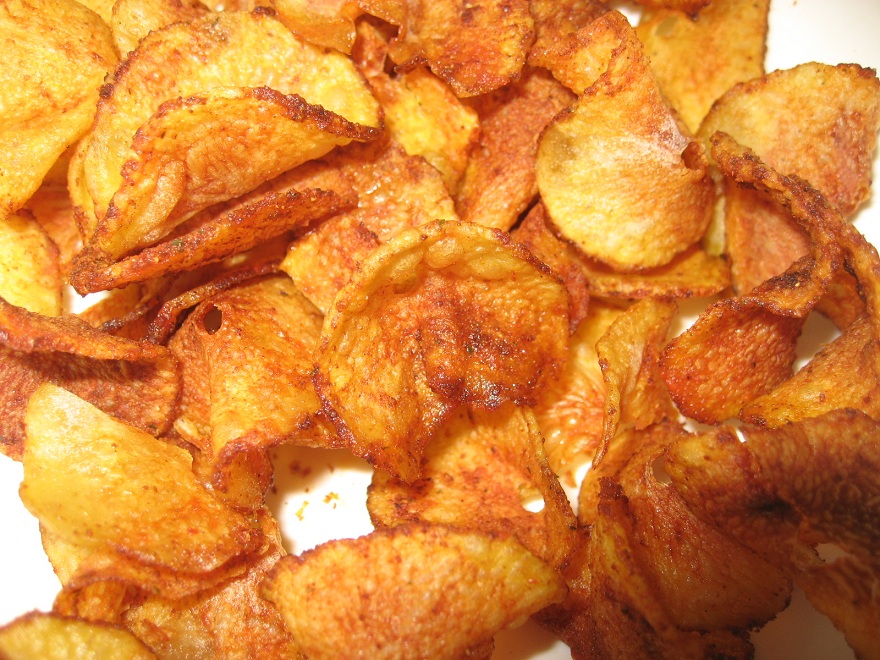 Homemade And Baked Food Blog Rezept Chips Aus Der Mikrowelle