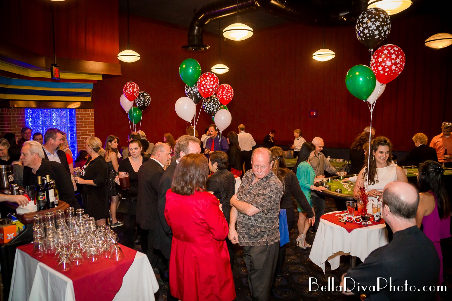 Hosting a casino night party