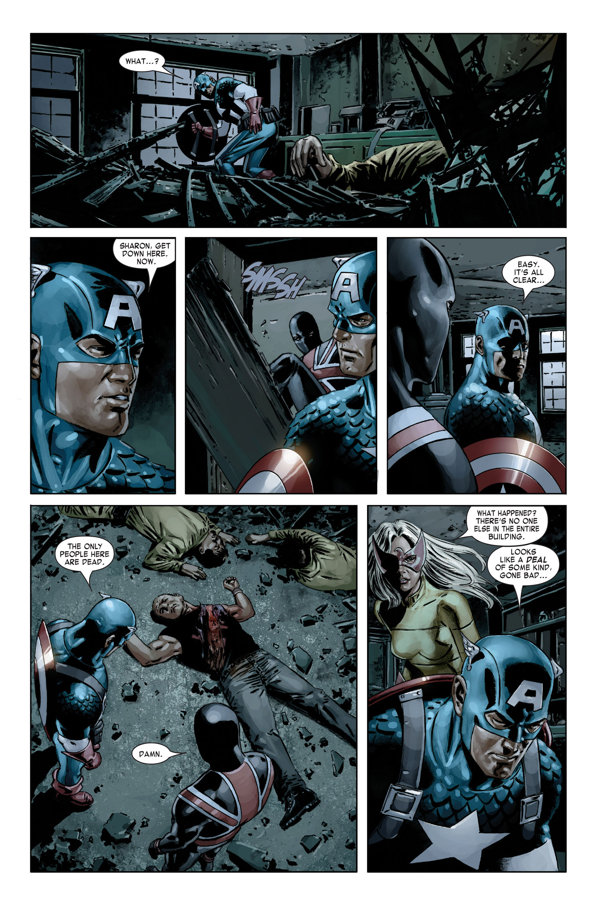 Read online Captain America (2005) comic -  Issue #19 - 21