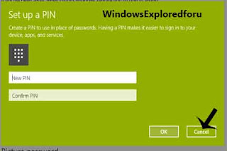 Reset PIN in Windows 10