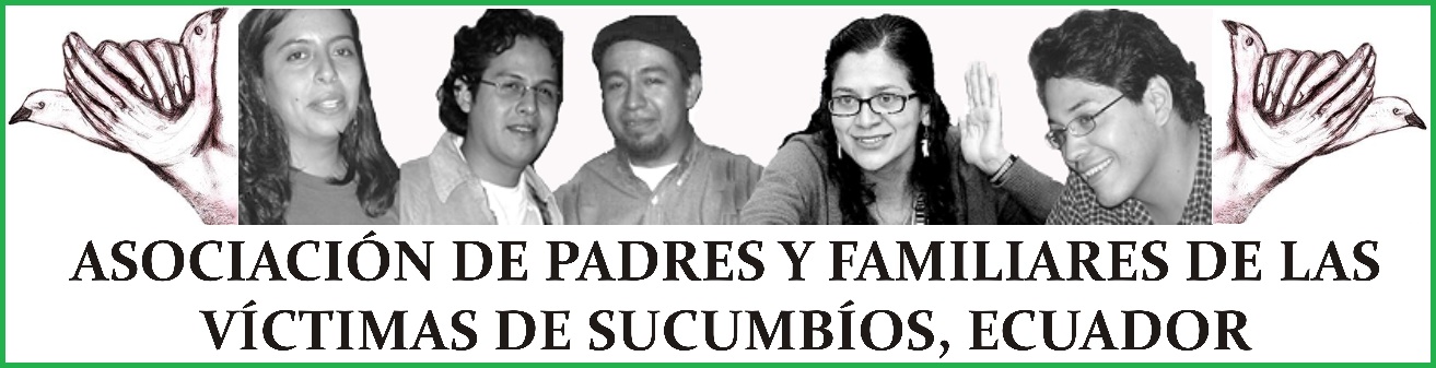 Padres y Familiares de las Víctimas de Sucumbíos