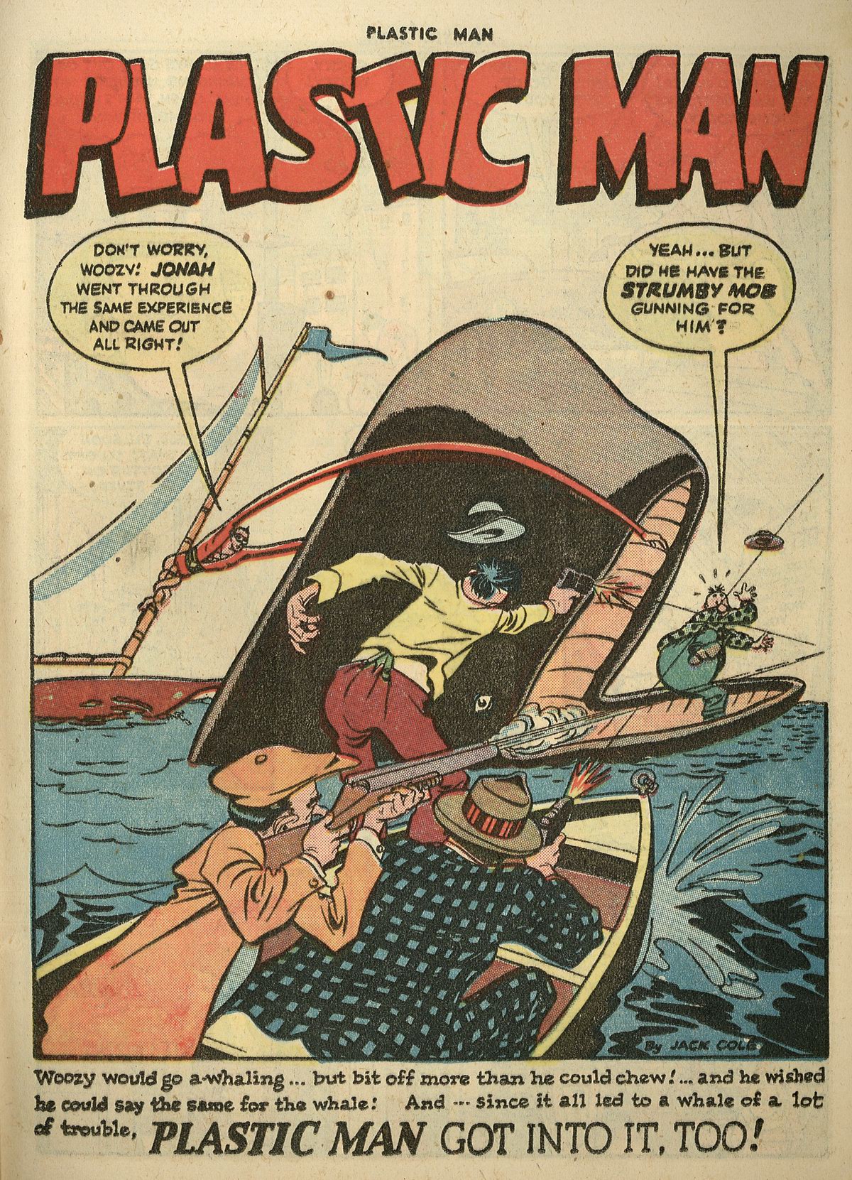 Read online Plastic Man (1943) comic -  Issue #3 - 37