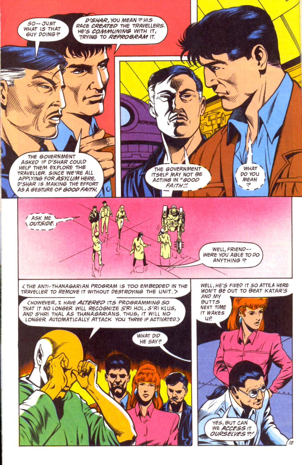 Read online Hawkworld (1990) comic -  Issue #26 - 11