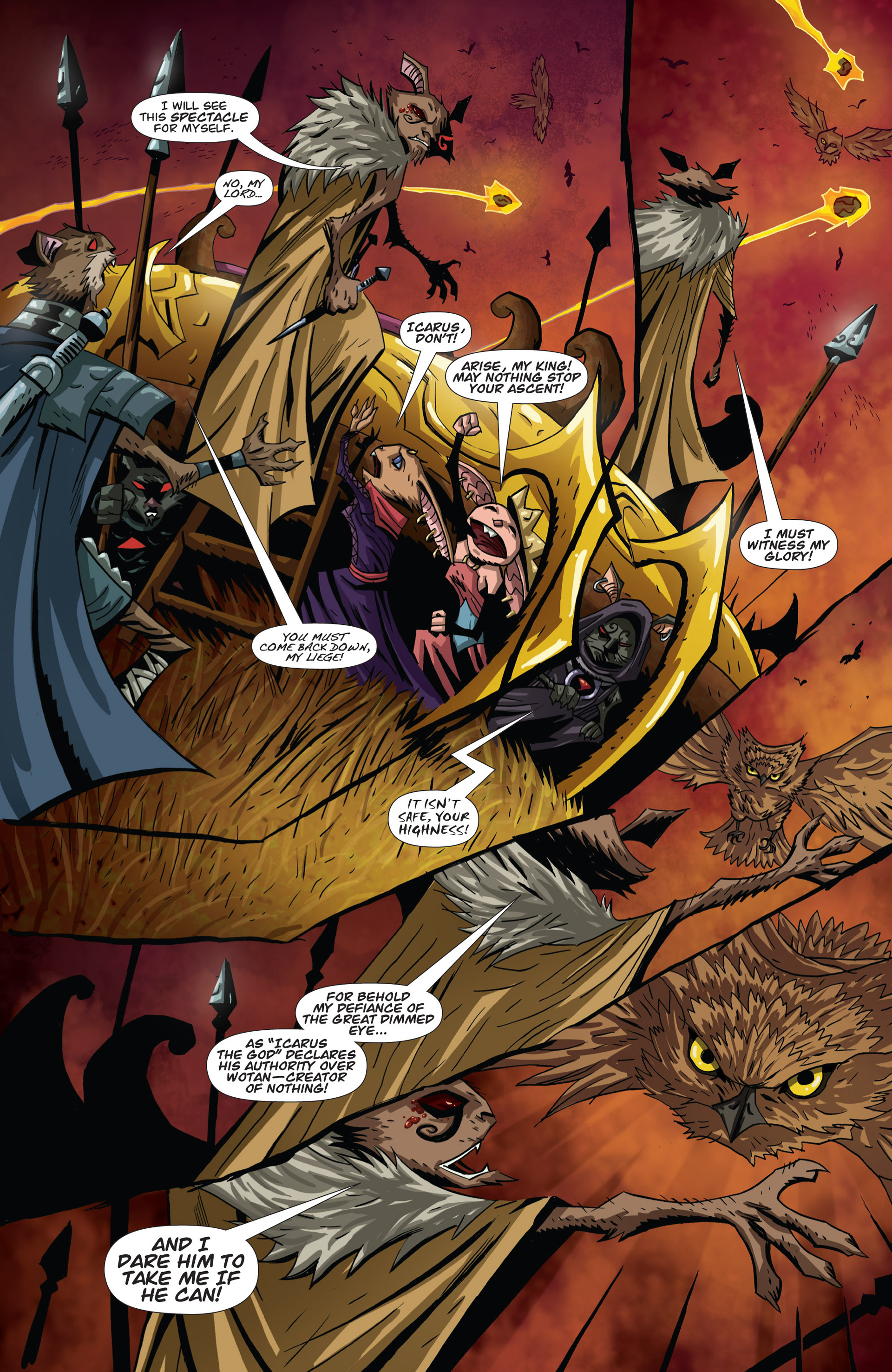 The Mice Templar Volume 4: Legend issue 8 - Page 20