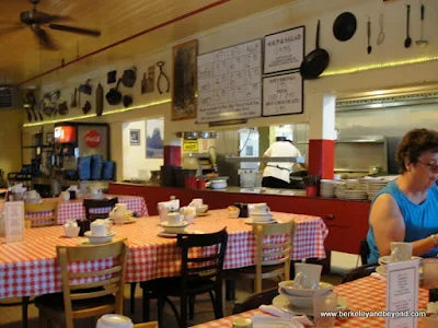 dining room at Samoa Cookhouse in Eureka, California