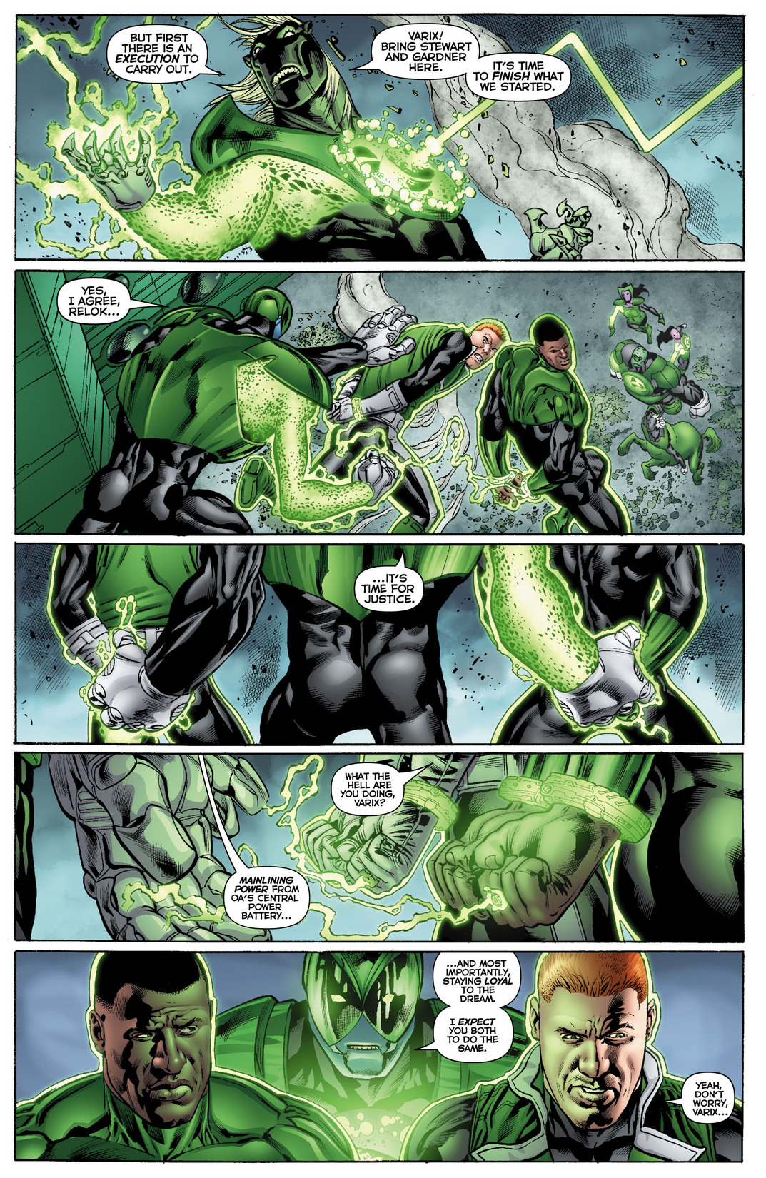 Read online Green Lantern Corps (2011) comic -  Issue #12 - 8