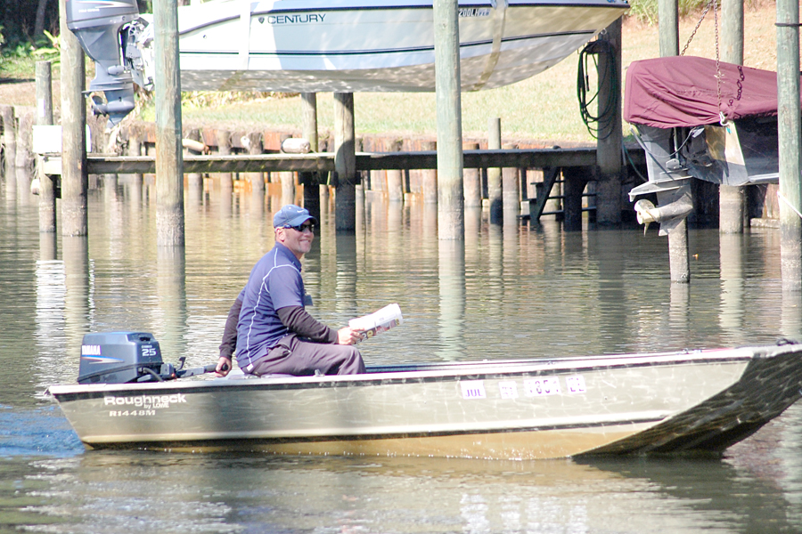 South Florida Postal Blog Contract Carrier Delivers Mail by Boat