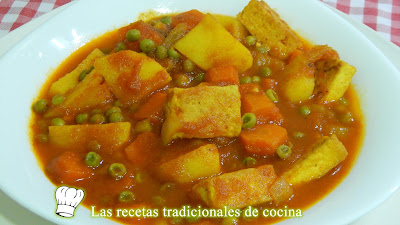 Receta fácil de guiso de tofu (Cómo cocinar el tofu)