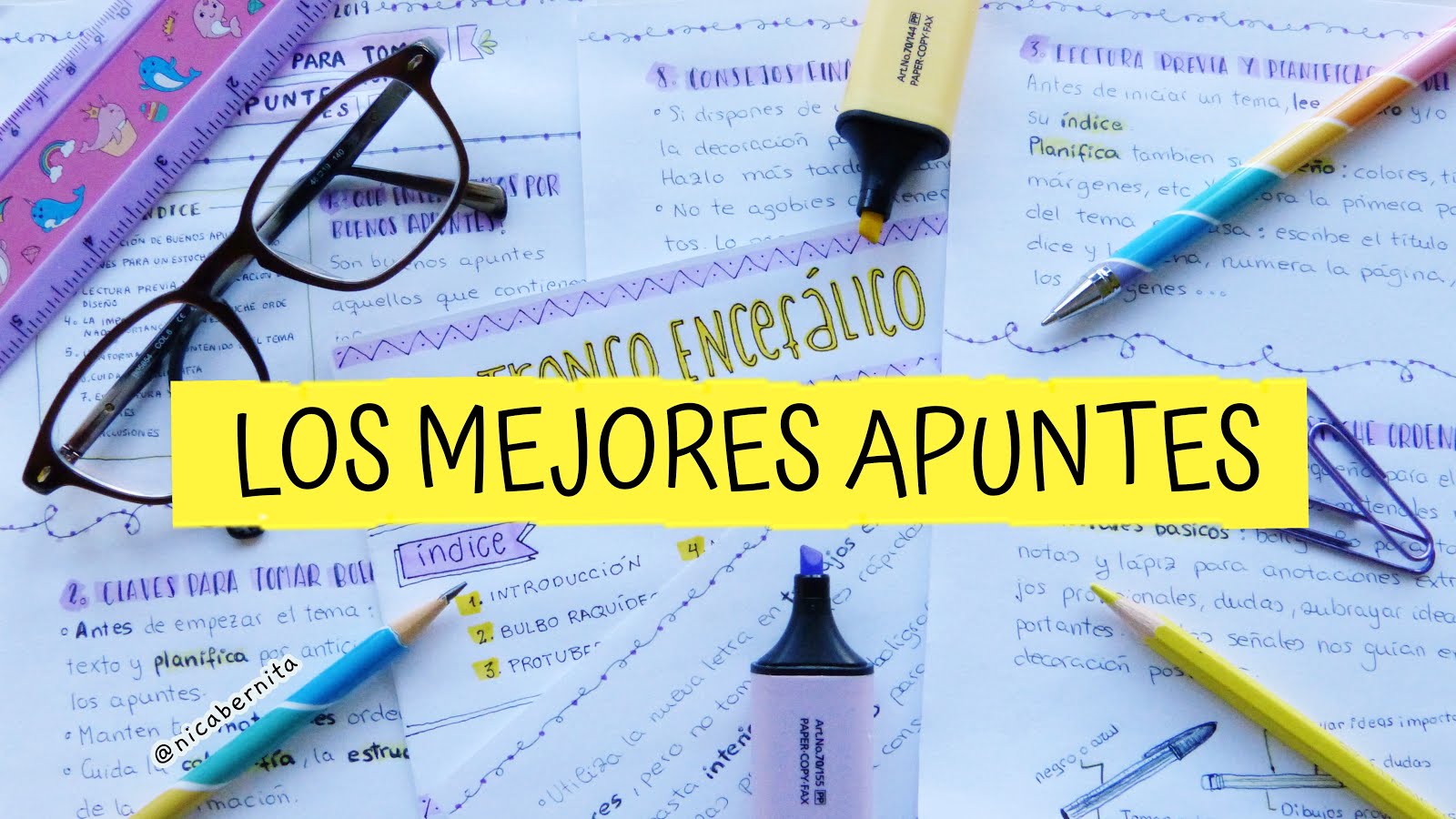 CONSEJOS PARA TOMAR APUNTES RÁPIDOS EN CLASE 🤓📚 DECORA TUS APUNTES FÁCIL  Y SIN LETTERING