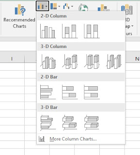 column or bar chart in excel