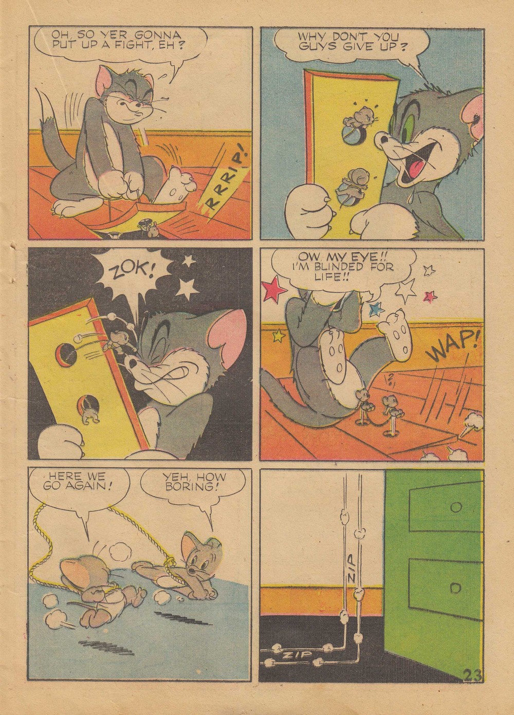 Read online Our Gang Comics comic -  Issue #7 - 25
