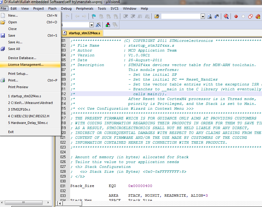 mcunovel: CARA MENGINSTAL REALVIEW MICROCOTROLLER DEVELOPMENT KIT ARM