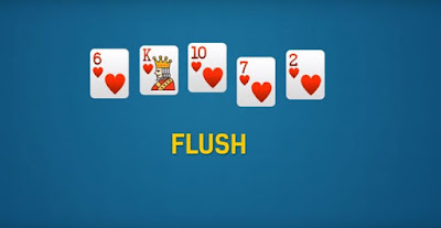 Urutan Kartu Poker Flush