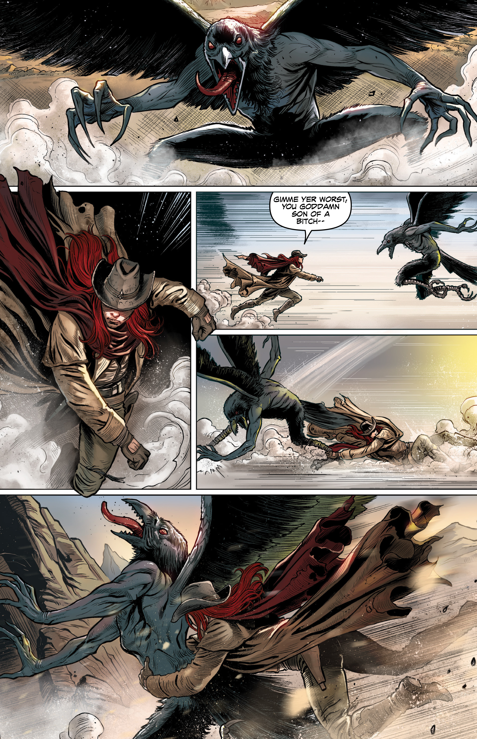 Read online The Few and Cursed comic -  Issue #5 - 7