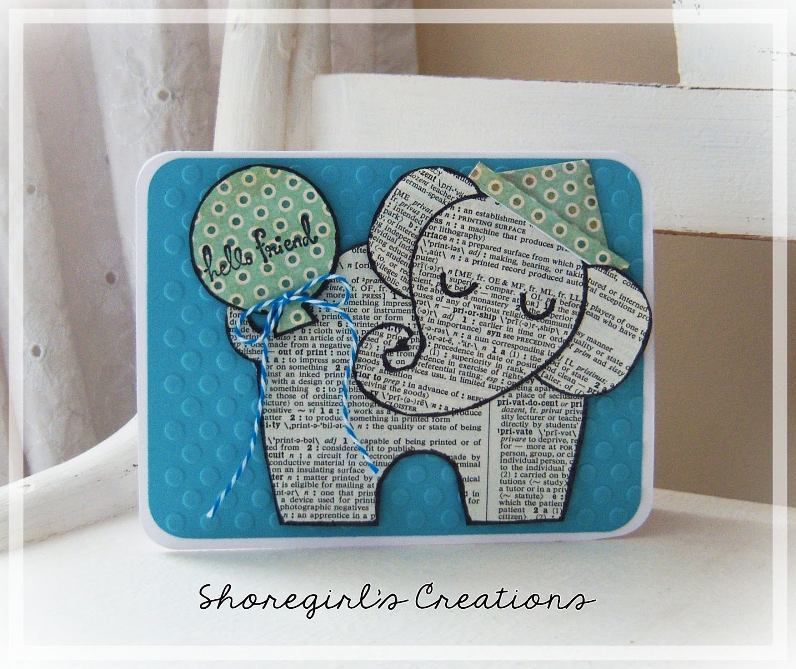 Shoregirl's Creations: Elephant Cards