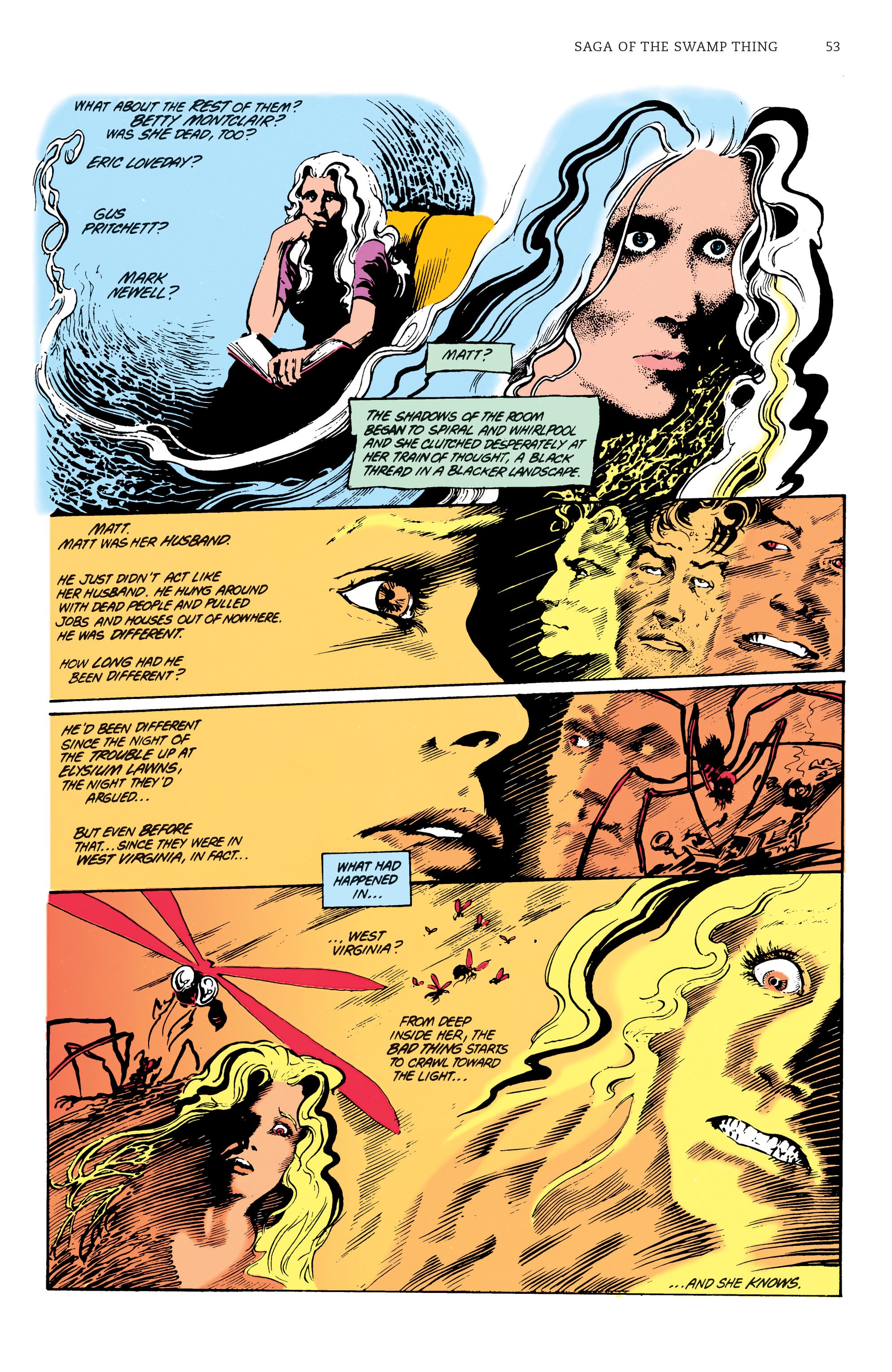 Read online Saga of the Swamp Thing comic -  Issue # TPB 2 (Part 1) - 53