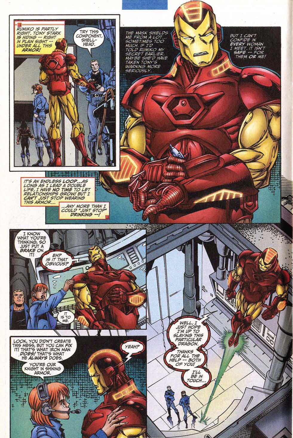 Read online Iron Man (1998) comic -  Issue #25 - 20