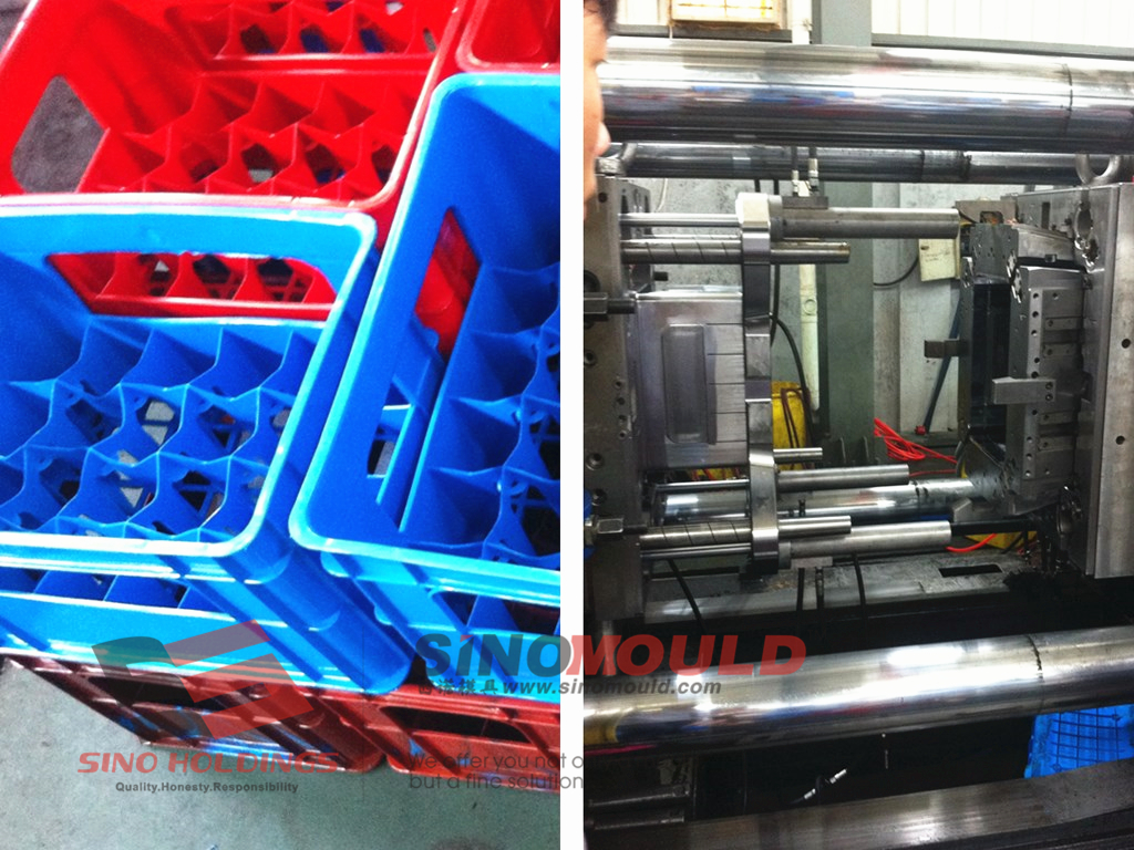 Plastic Molding Service Bottle crate production line