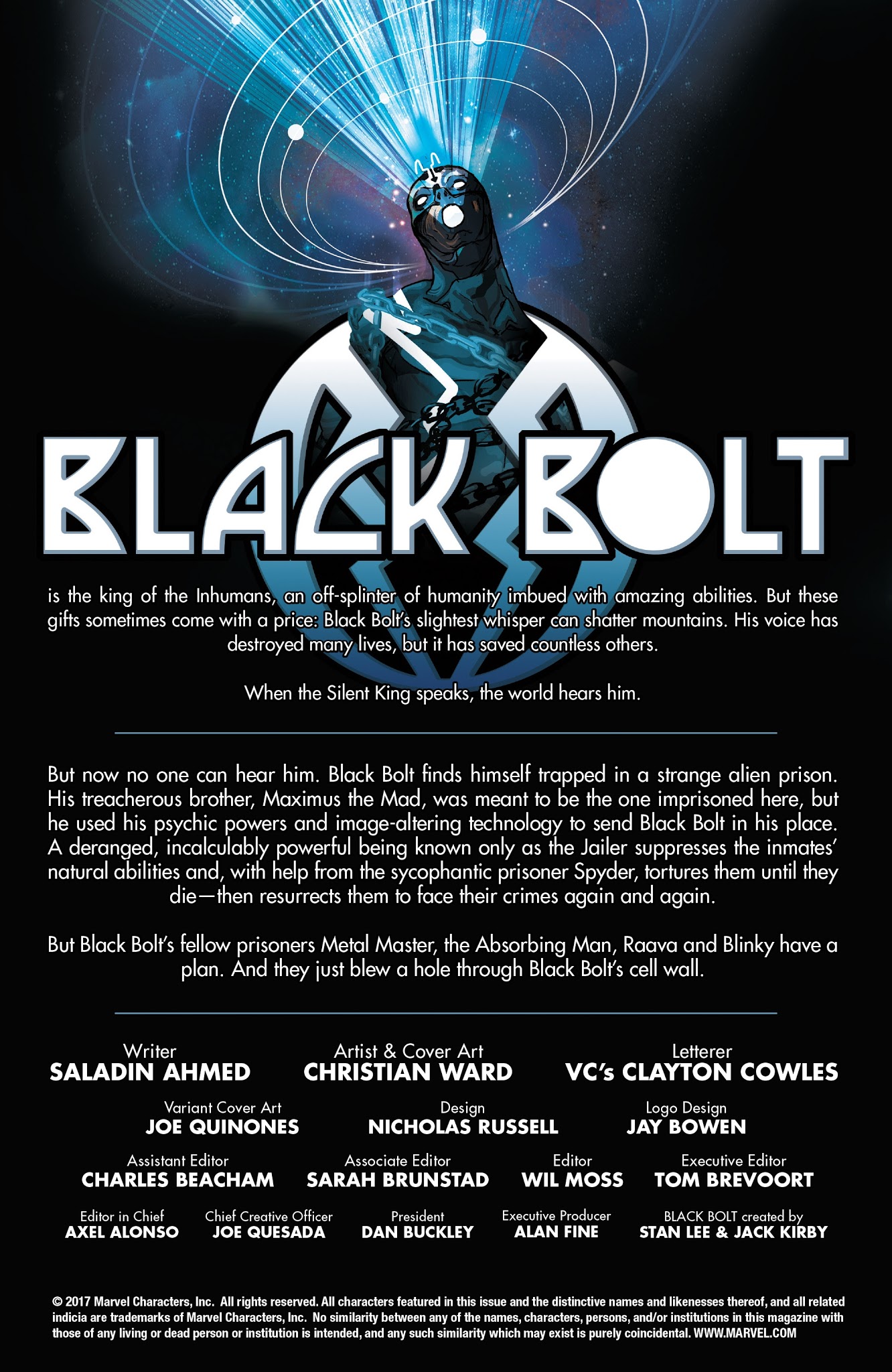 Read online Black Bolt comic -  Issue #3 - 2
