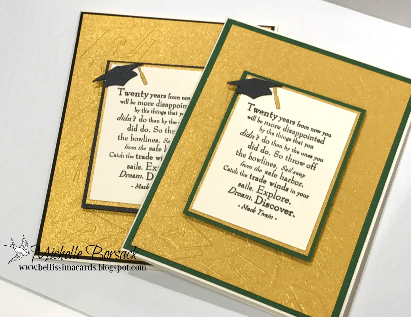 Bellissima Cards A Graduation Card with a Beautiful Quote