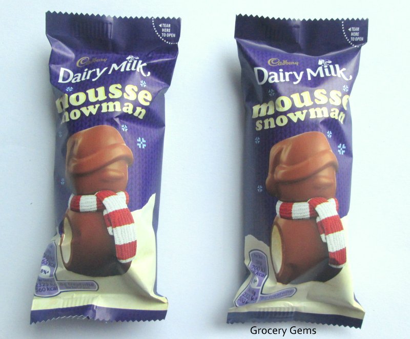 Grocery Gems New Cadbury Dairy Milk Mousse Snowman