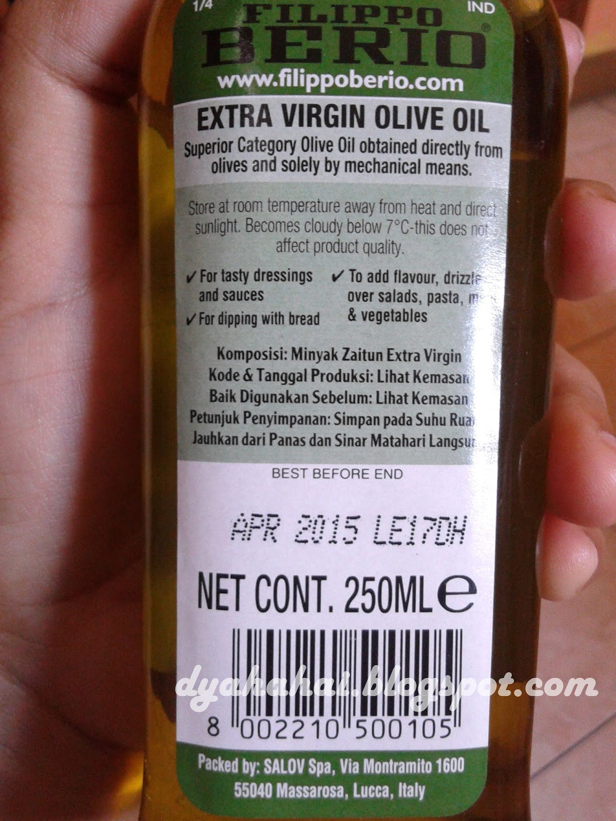GadoGado Manfaat Extra Virgin Olive Oil (EVOO)