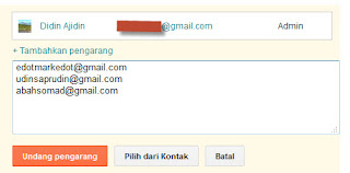 Cara Menambah Pengelola Blog (Kontributor, Penulis, Author Atau Admin Blog Baru) Di Blogspot Cara Menambah Pengelola Blog (Kontributor, Penulis, Author Atau Admin Blog Baru) Di Blogspot