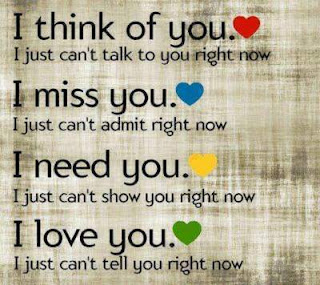 miss you-need you-love you-think of you