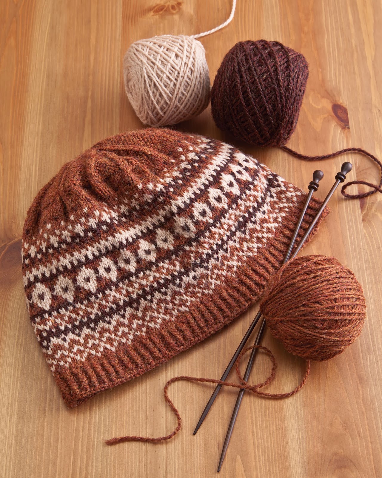 Natural Stitches Pittsburgh, PA Fair Isle Beanie Pattern 25 60