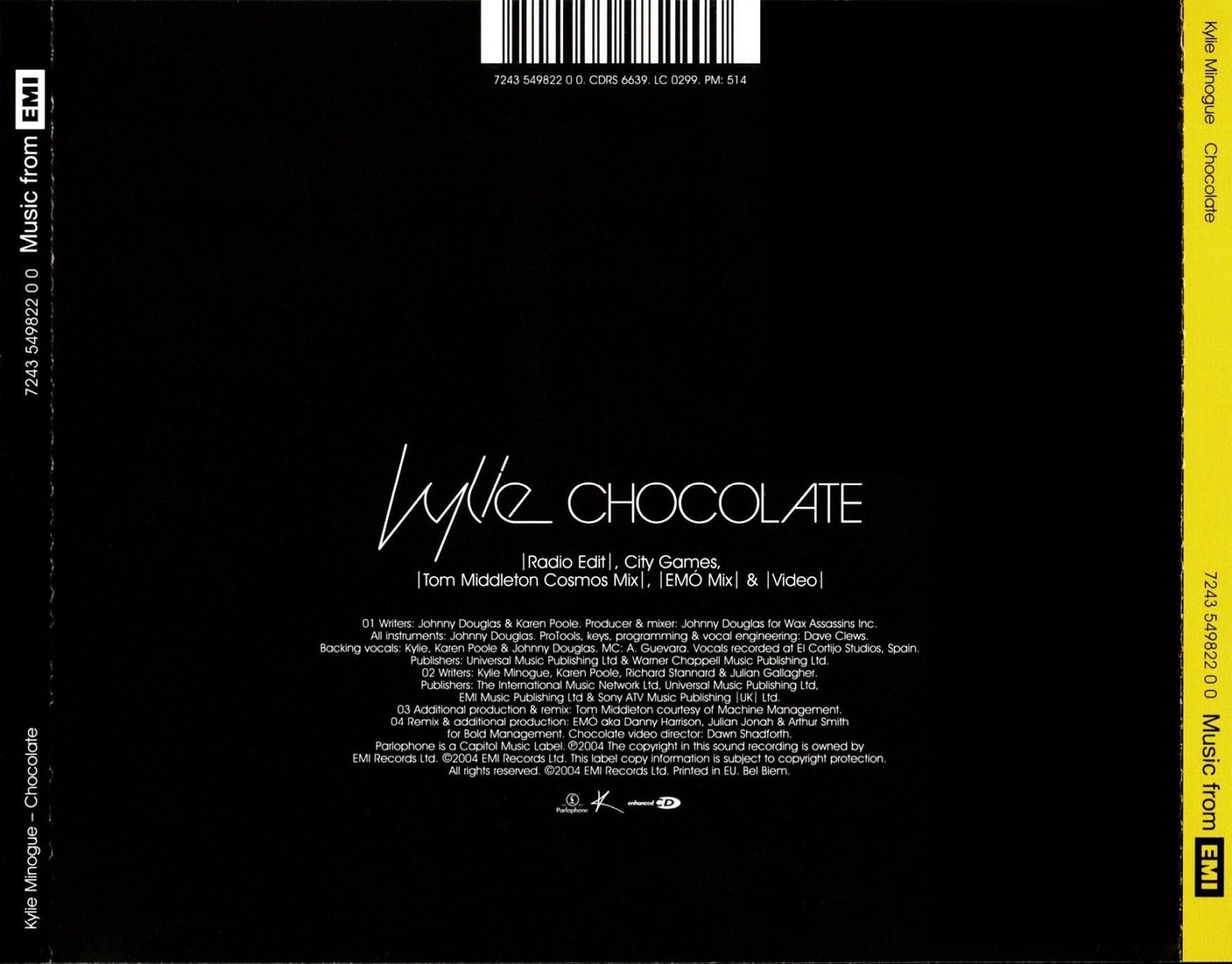 Kylie Fanmade Art Chocolate Cd 2 Official