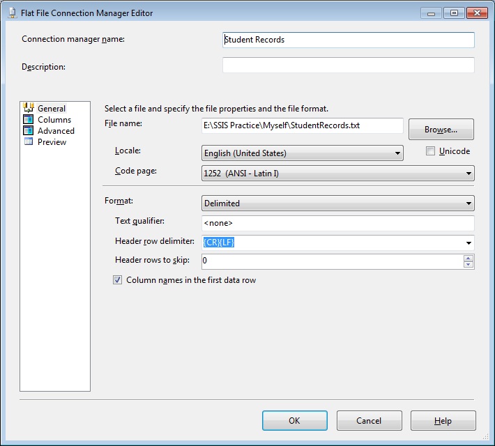 Microsoft SQL Server Knowledge Bank Extracting Data from Flat file
