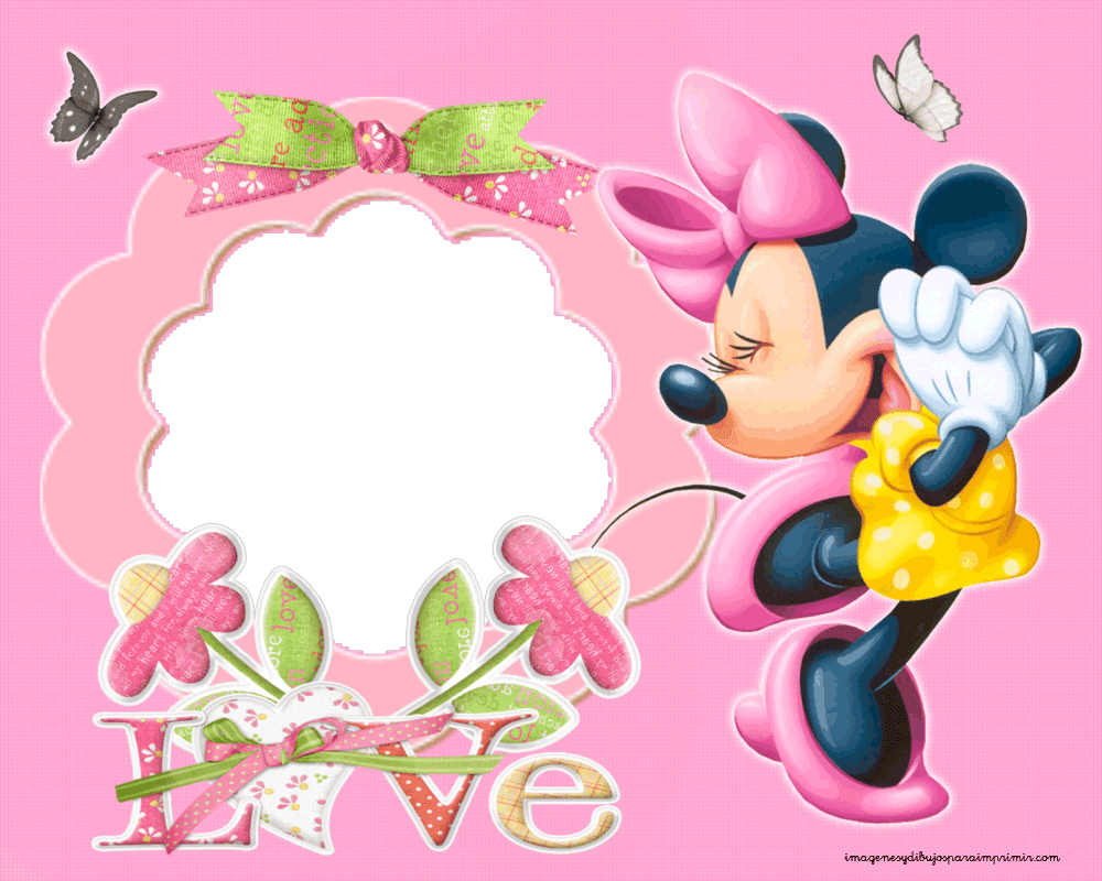 free minnie mouse clip art borders - photo #43