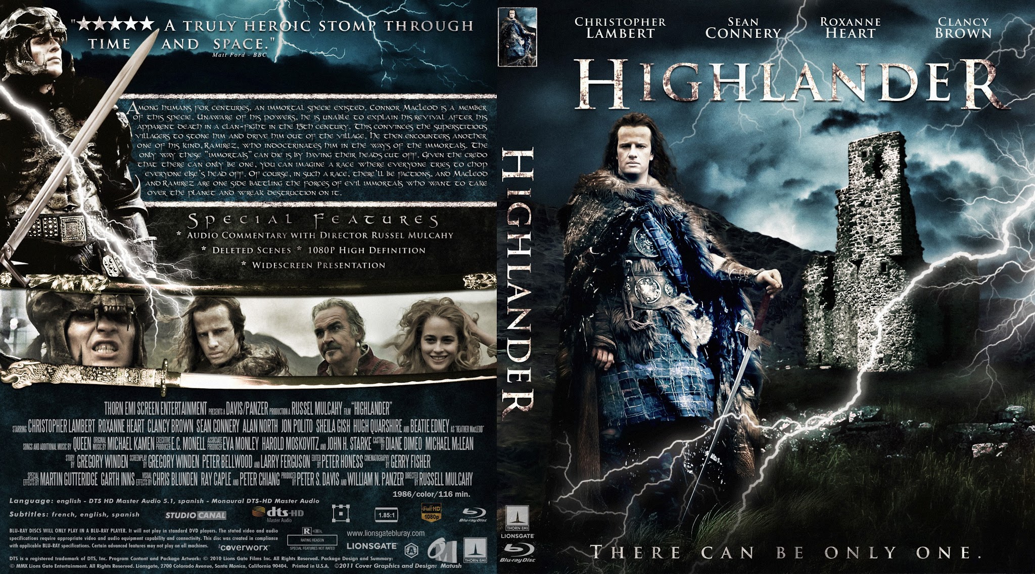 Highlander Bluray Cover Cover Addict Free Dvd Bluray