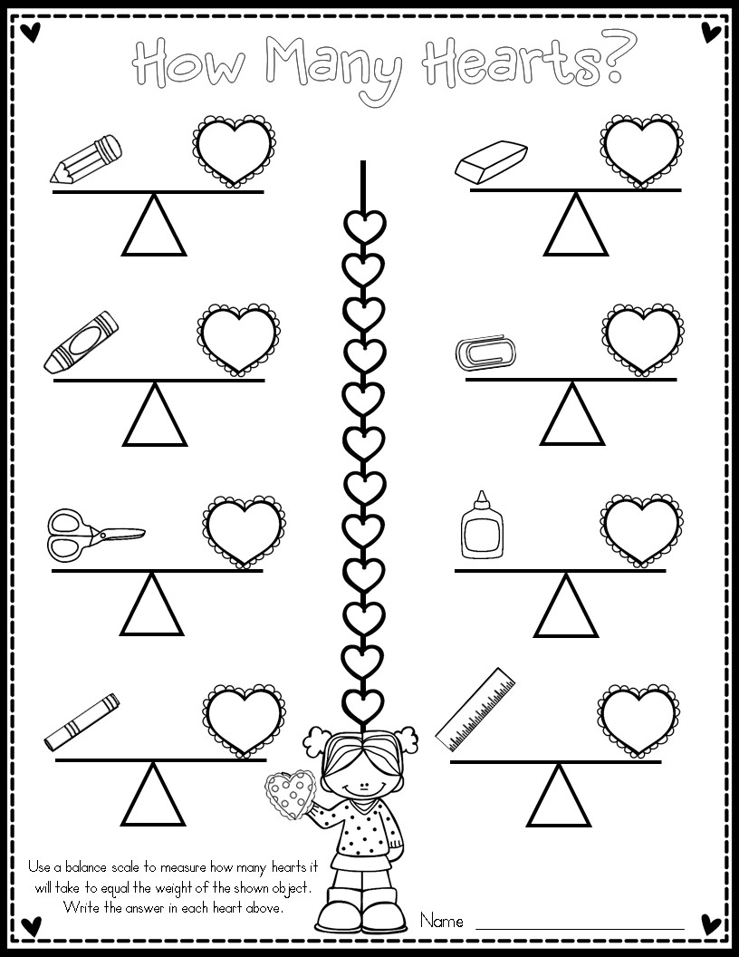 Candy Hearts Activities for Valentine's Day | Mrs. McGinnis' Little Zizzers