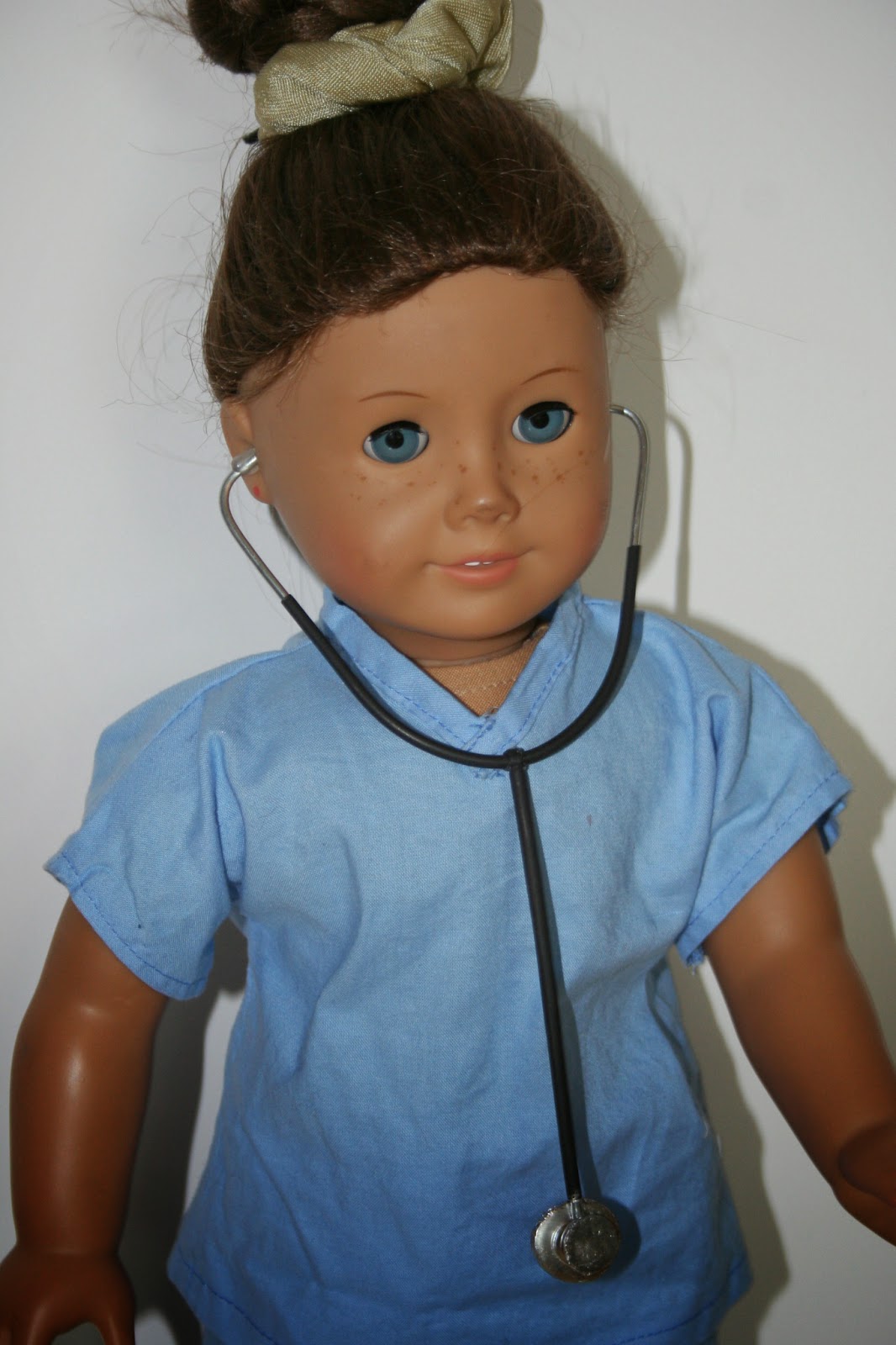Arts and Crafts for your American Girl Doll Hospital Stethoscope for
