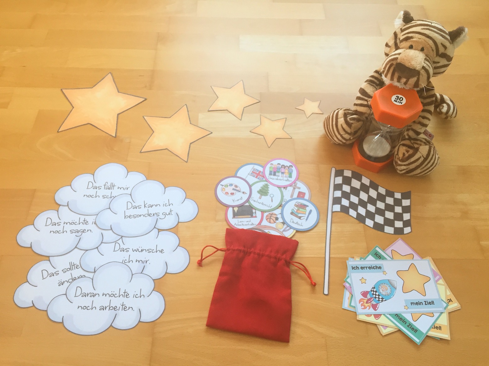 Materialwiese: Lernentwicklungsgespräche in der Grundschule