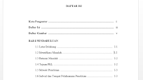 Contoh Daftar Isi Skripsi Yang Baik Dan Benar
