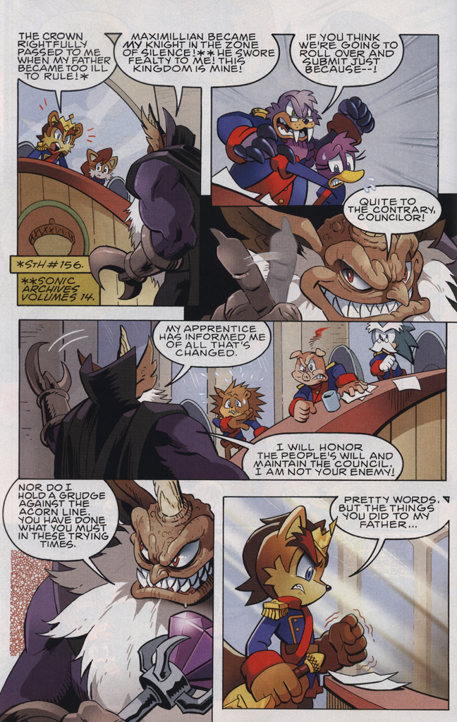 Read online Sonic The Hedgehog comic -  Issue #223 - 22
