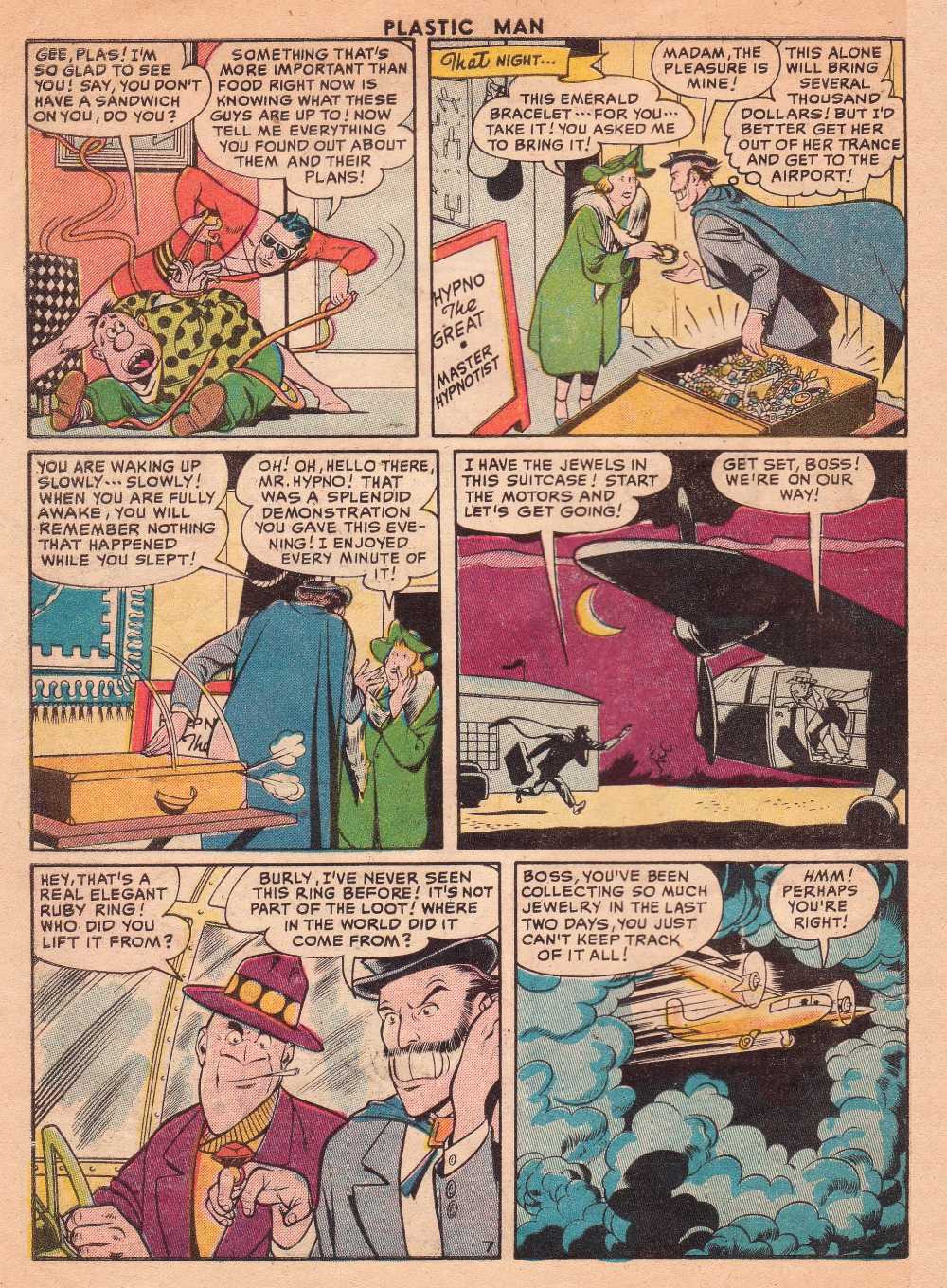 Read online Plastic Man (1943) comic -  Issue #60 - 30