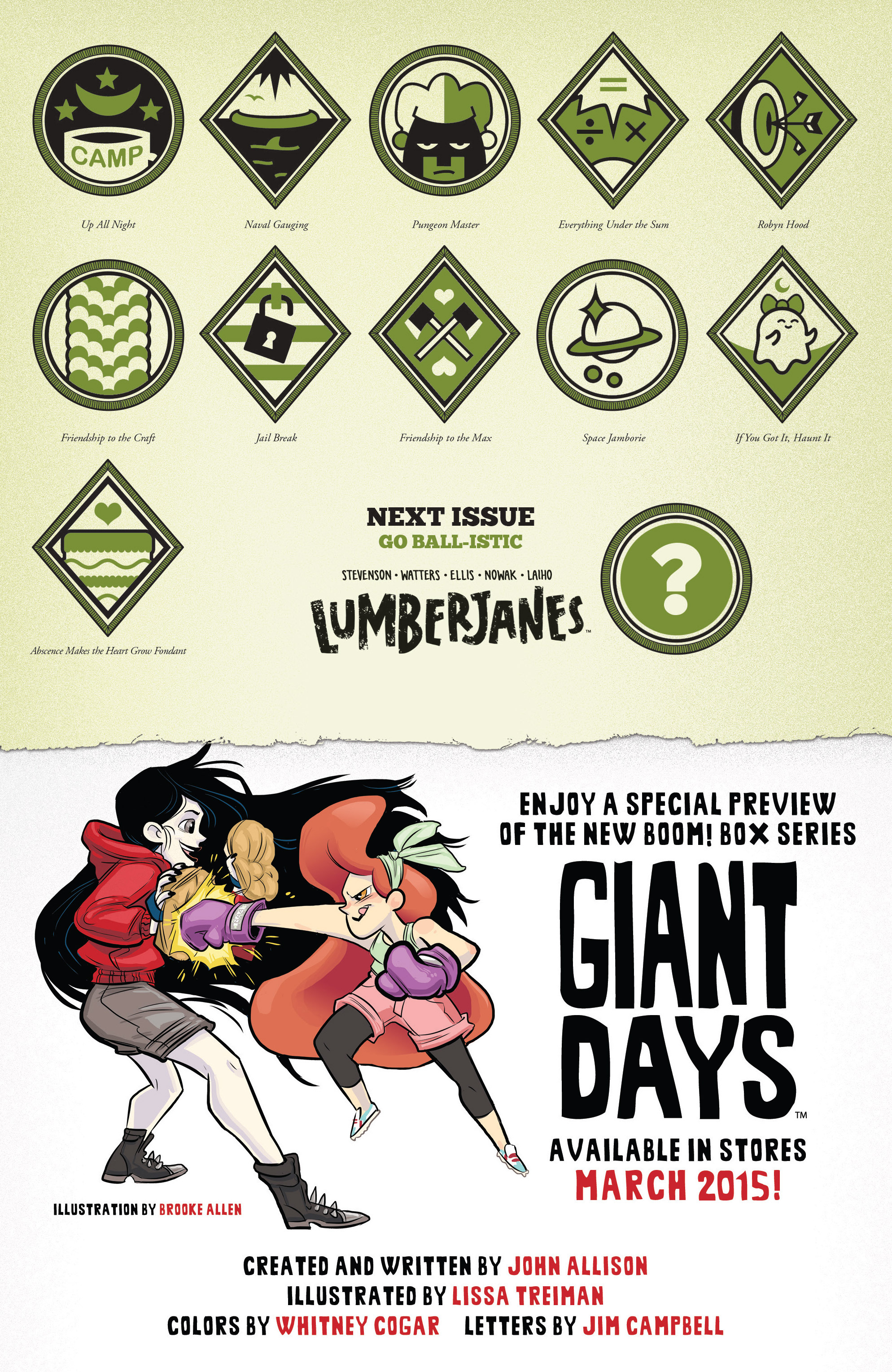 Read online Lumberjanes comic -  Issue #10 - 25