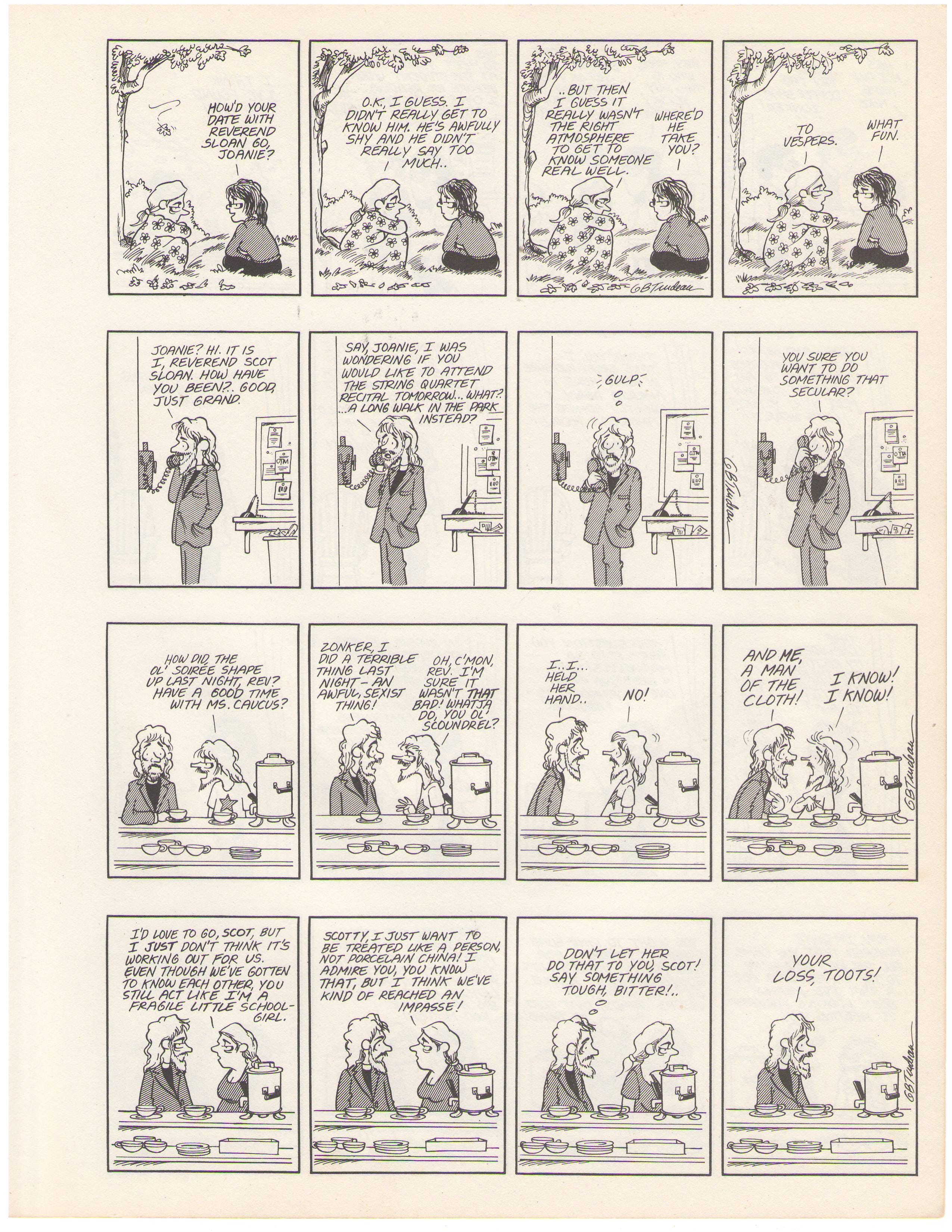 Read online The Doonesbury Chronicles comic -  Issue # TPB (Part 1) - 69