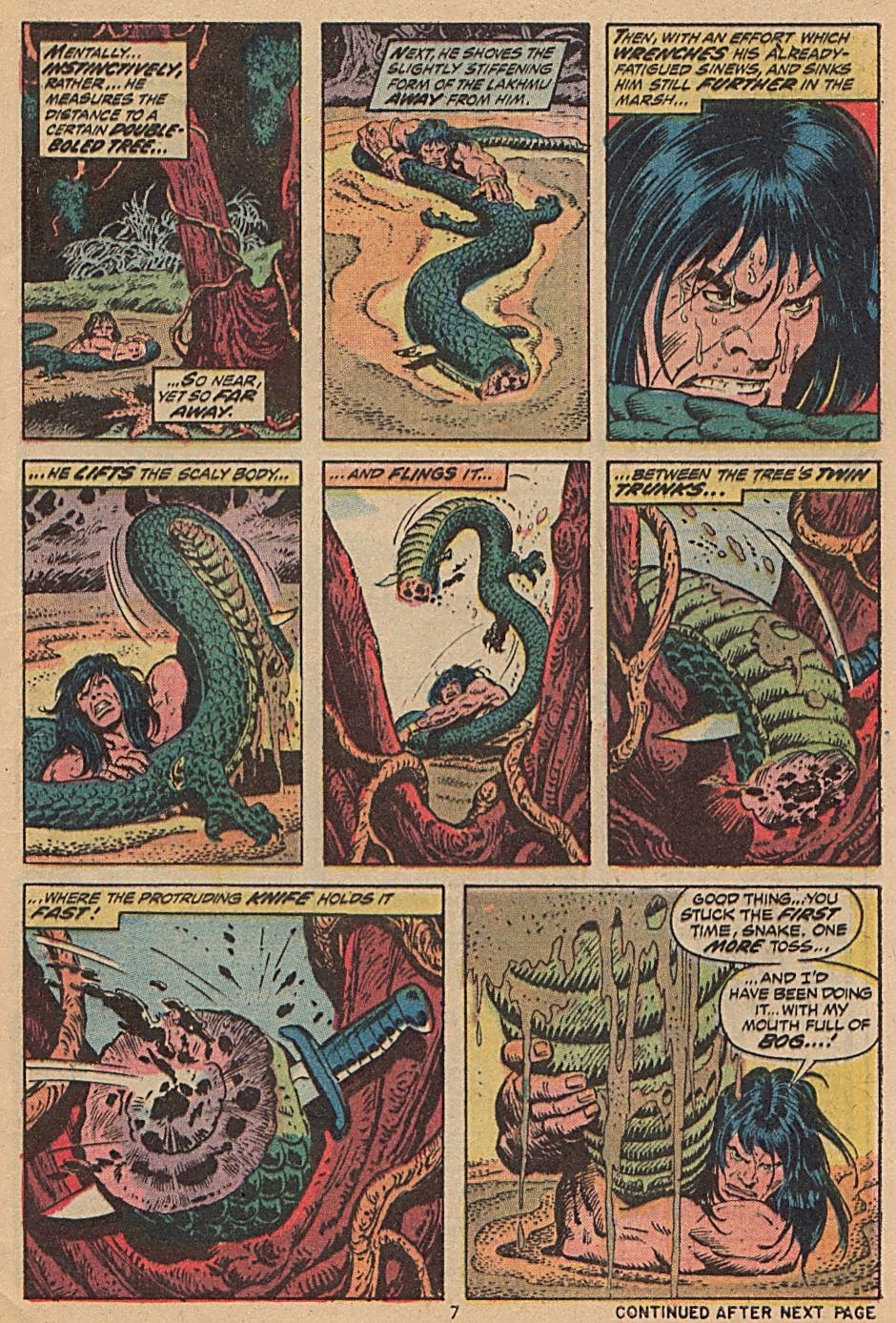 Read online Conan the Barbarian (1970) comic -  Issue #28 - 7