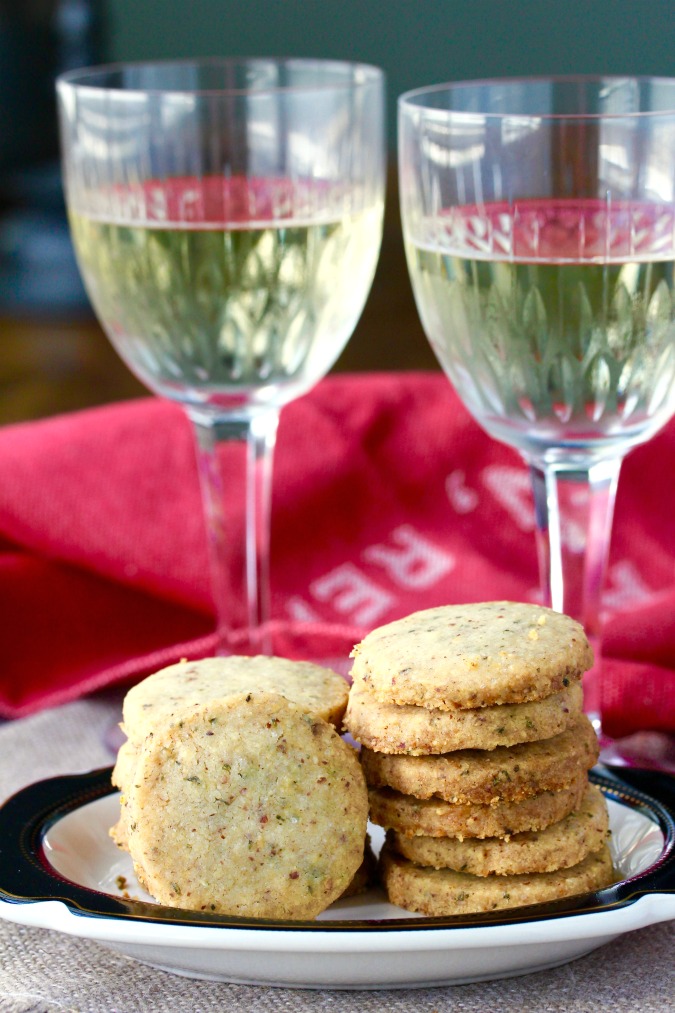 These Rosemary Parmesan Cookies are the perfect combination of savory and sweet. They are the perfect appetizer for a cocktail party.